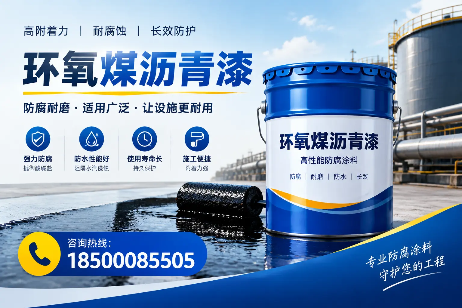 环氧煤沥青漆与其他涂料的对比分析，助力泸州企业决策